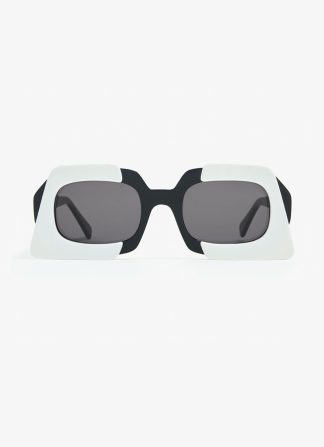 CRIS Black and White Sunglasses