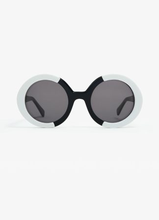 POLARIS Black and White Sunglasses