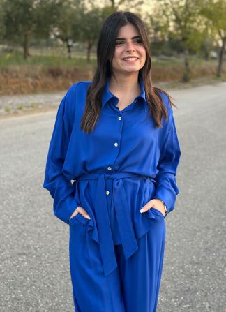 Oliva Blue Shirt