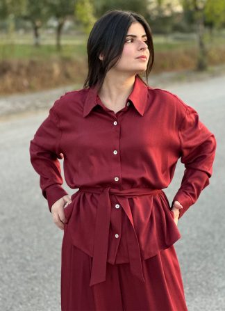 Oliva Bordeaux Shirt